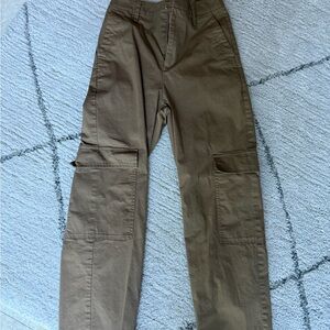 Mango Tan Cargo Pants